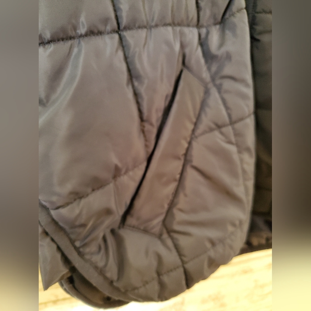 Ci SONO Navy Puffer Jacket - Picture 4 of 7